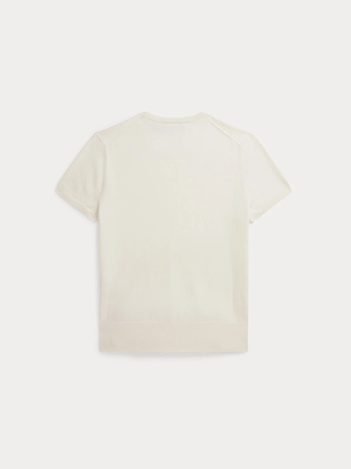 POLO RALPH LAUREN Áo Pullover Nữ Tay Ngắn Short-Sleeve Crewneck Sweater