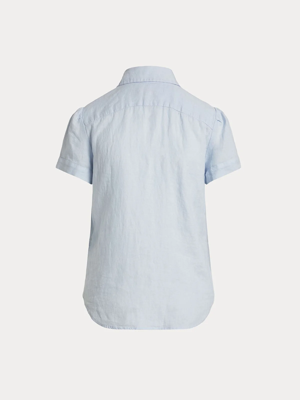 POLO RALPH LAUREN Áo Sơ Mi Nữ Tay Ngắn Linen Short-Sleeve Shirt