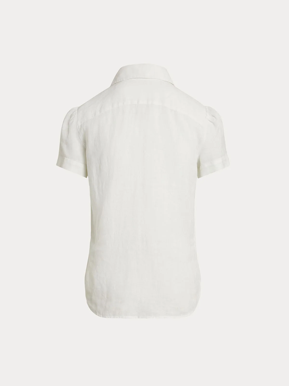 POLO RALPH LAUREN Áo Sơ Mi Nữ Tay Ngắn Linen Short-Sleeve Shirt