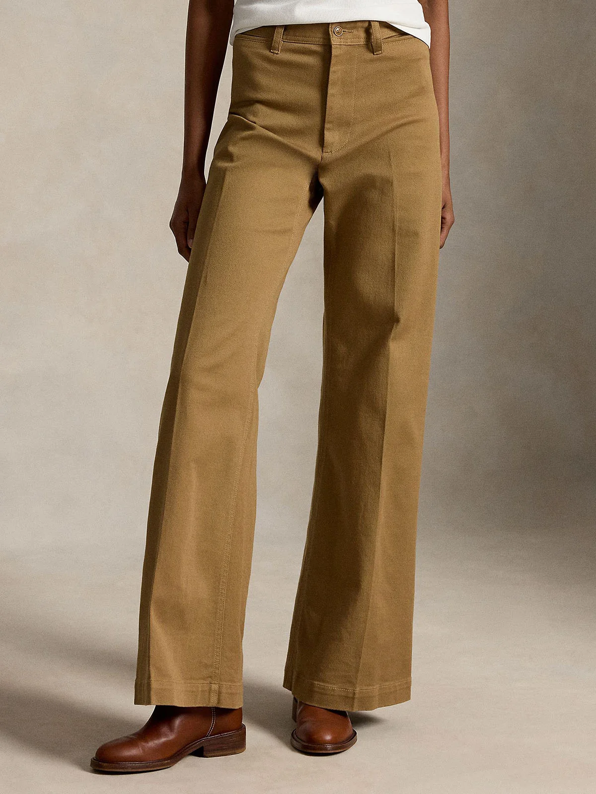 POLO RALPH LAUREN Quần Dài Nữ Stretch-Cotton Beaton Pant