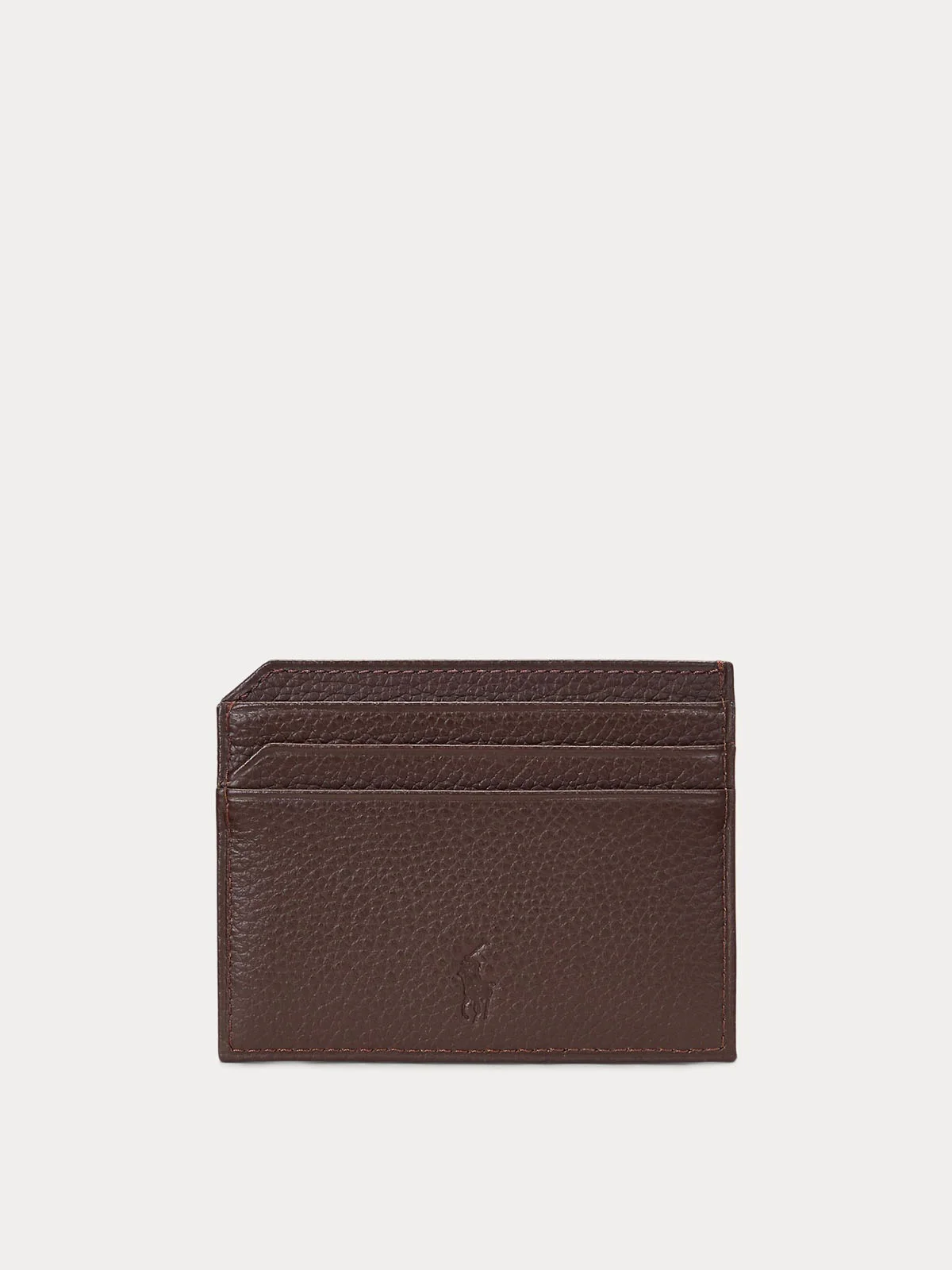POLO RALPH LAUREN Ví Đựng Thẻ Nam Pebbled Leather Card Case