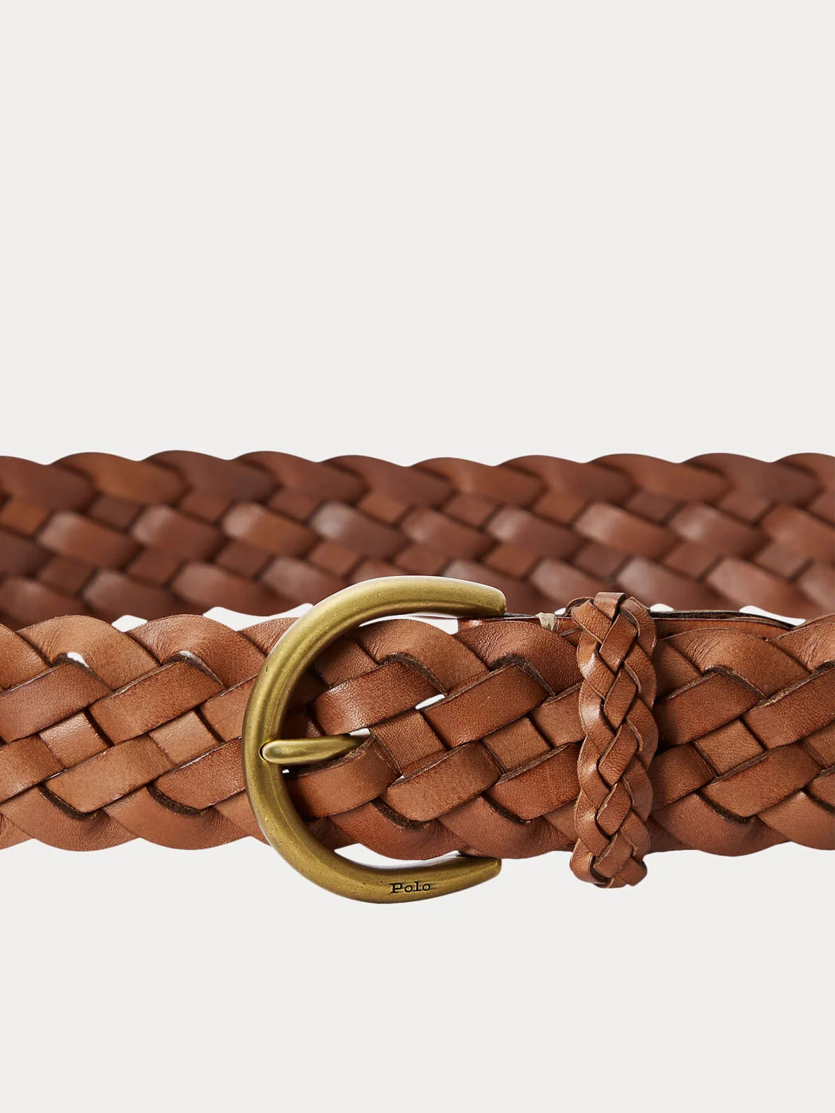 POLO RALPH LAUREN Dây Nịt Nữ Braided Calfskin Belt