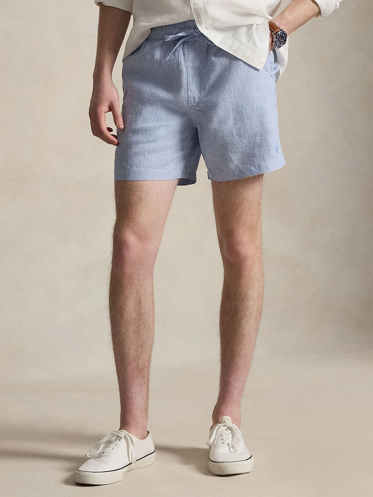 POLO RALPH LAUREN Quần Ngắn Nam 6-Inch Polo Prepster Linen Short