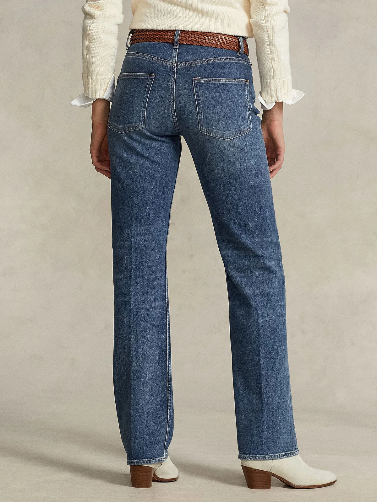 POLO RALPH LAUREN Quần Jeans Nữ High-Rise Straight Jean