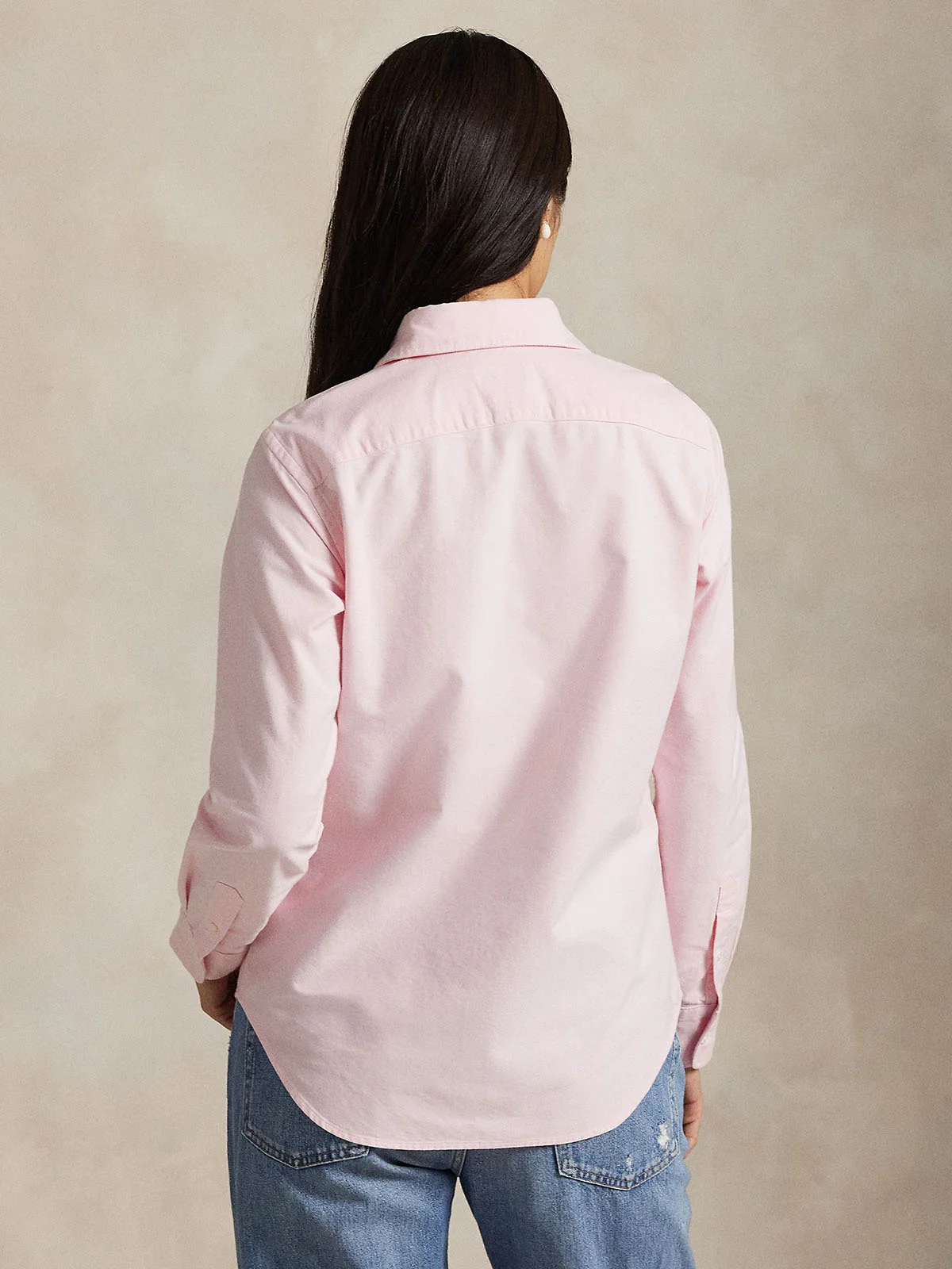 POLO RALPH LAUREN Áo Sơ Mi Nữ Tay Dài Slim Fit Oxford Shirt