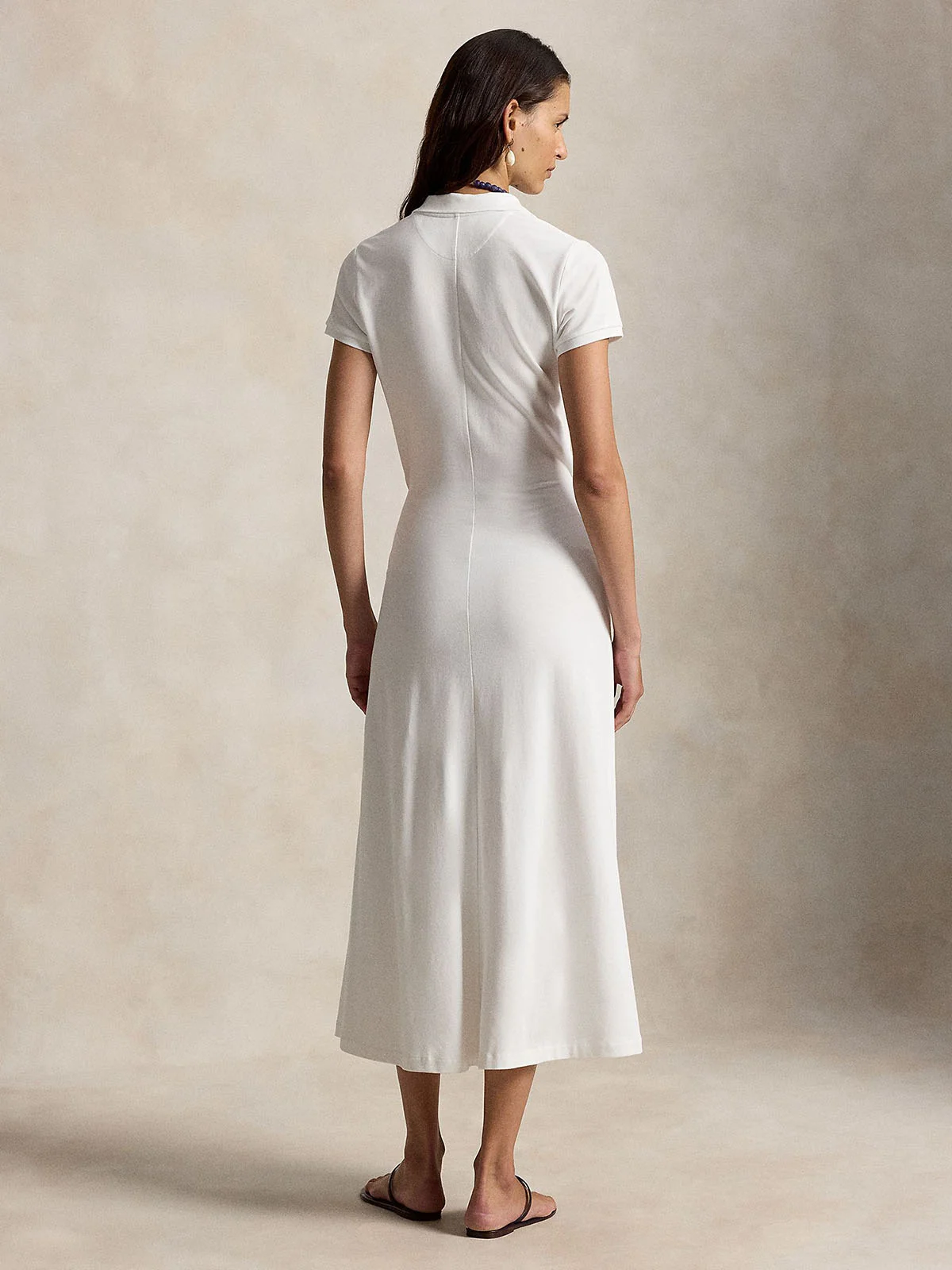 POLO RALPH LAUREN Đầm Nữ Tie-Front Mesh Polo Dress