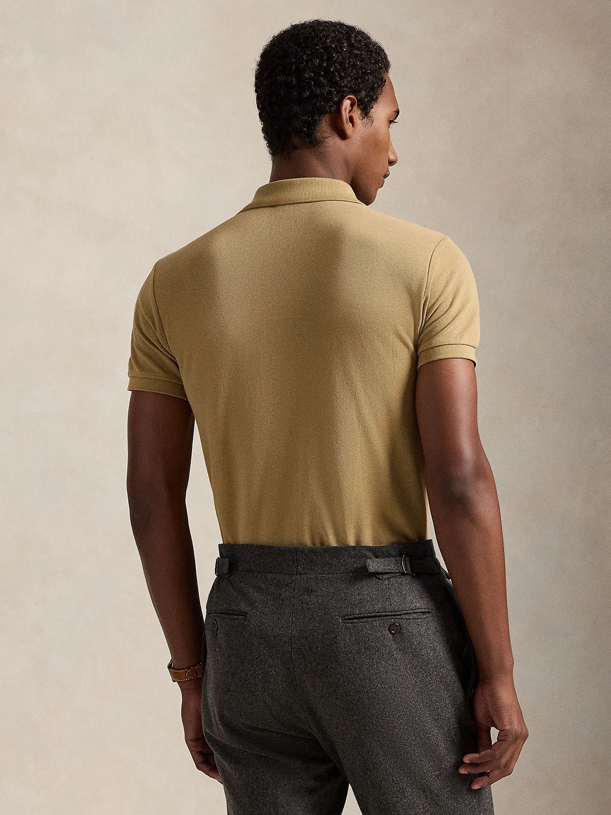 POLO RALPH LAUREN Áo Polo Nam Tay Ngắn Slim Fit Mesh Polo Shirt