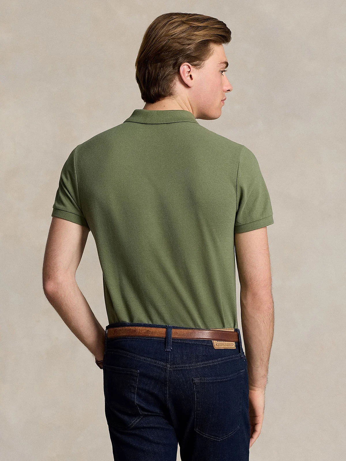 POLO RALPH LAUREN Áo Polo Nam Tay Ngắn Slim Fit Mesh Polo Shirt