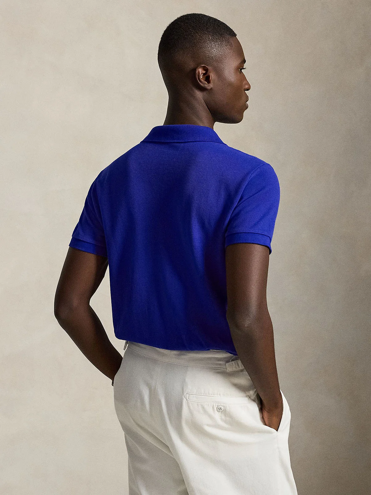 POLO RALPH LAUREN Áo Polo Nam Tay Ngắn Slim Fit Mesh Polo Shirt