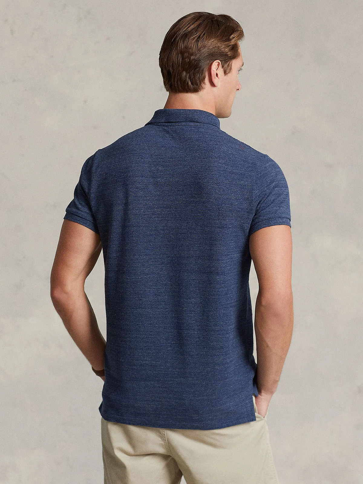 POLO RALPH LAUREN Áo Polo Nam Tay Ngắn Slim Fit Mesh Polo Shirt