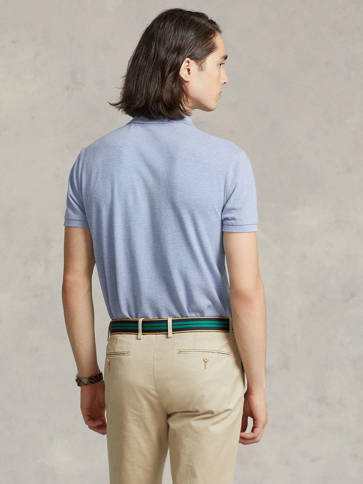 POLO RALPH LAUREN Áo Polo Nam Tay Ngắn Slim Fit Mesh Polo Shirt