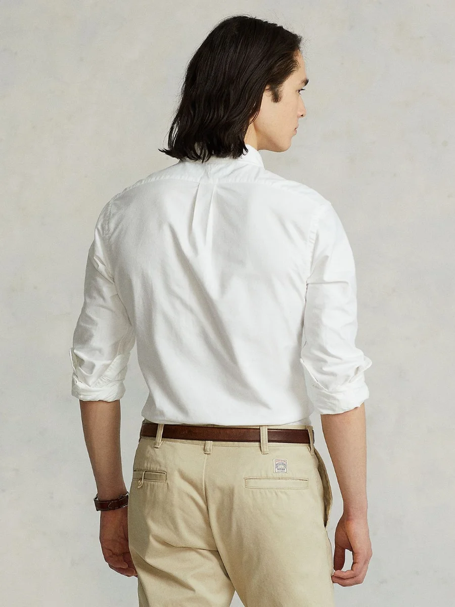 POLO RALPH LAUREN Áo Sơ Mi Nam Tay Dài Slim Fit Oxford Shirt