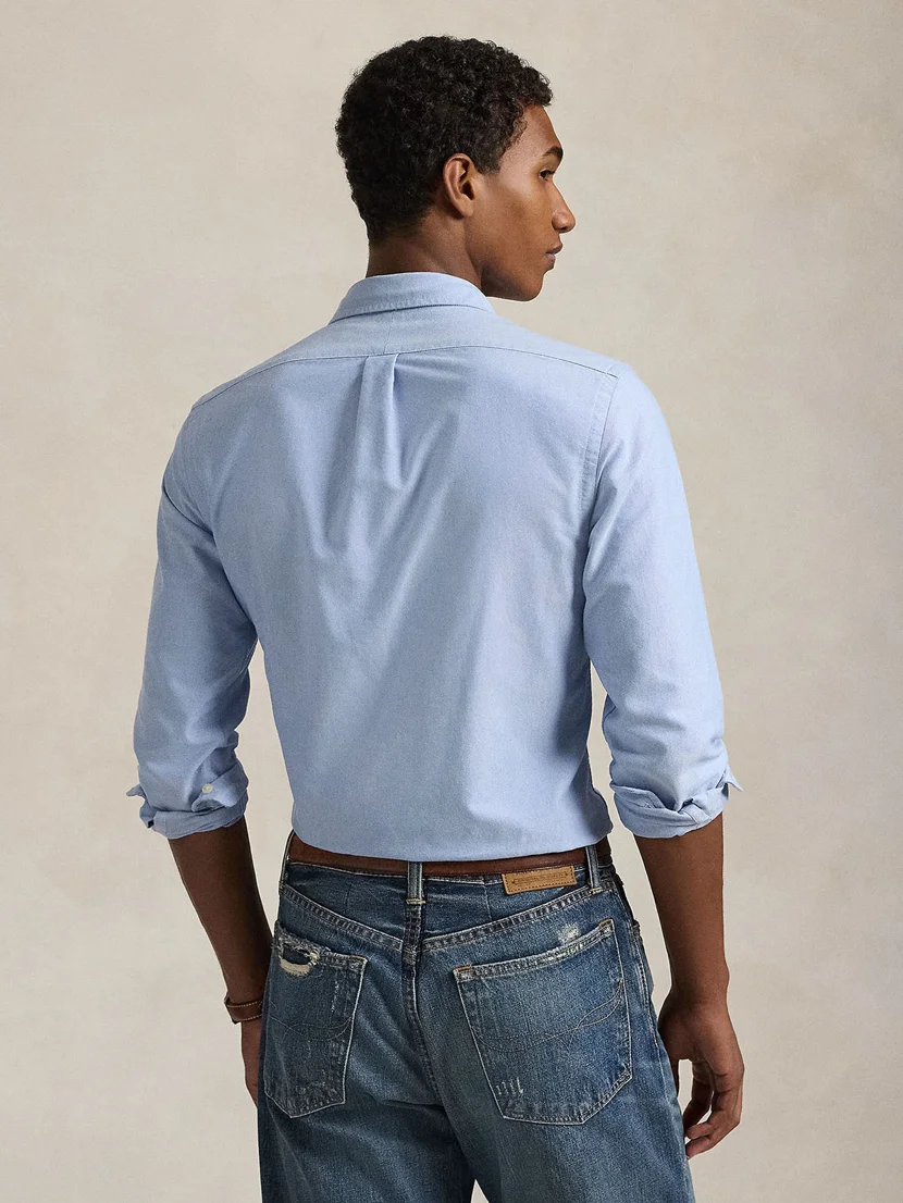 POLO RALPH LAUREN Áo Sơ Mi Nam Tay Dài Slim Fit Oxford Shirt