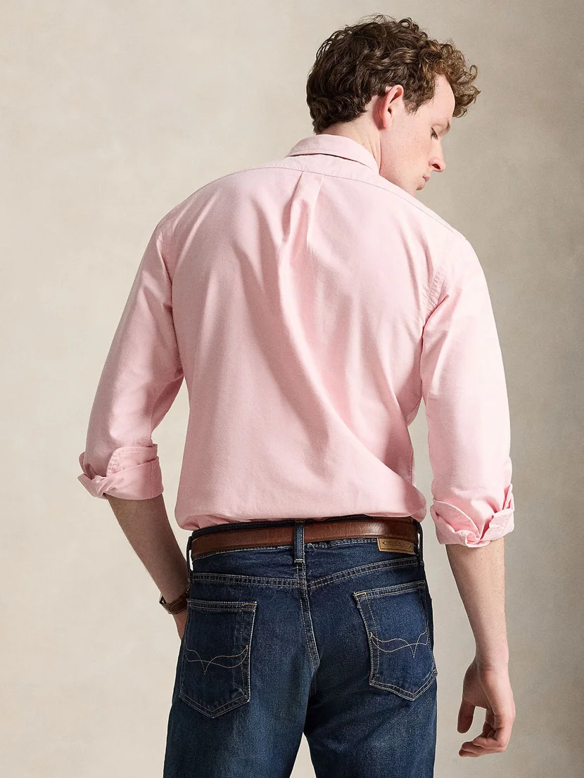 POLO RALPH LAUREN Áo Sơ Mi Nam Tay Dài Slim Fit Oxford Shirt