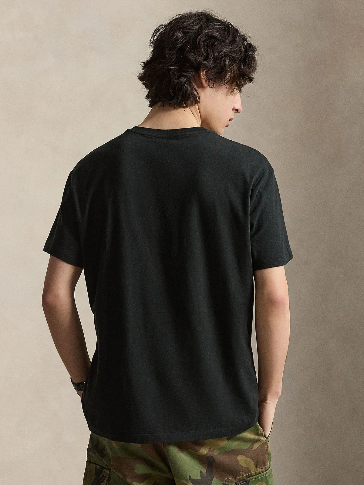 POLO RALPH LAUREN Áo Thun Nam Tay Ngắn Classic Fit Jersey V-Neck T-Shirt