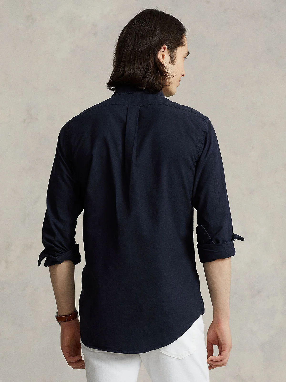 POLO RALPH LAUREN Áo Sơ Mi Nam Tay Dài Custom Fit Garment-Dyed Oxford Shirt