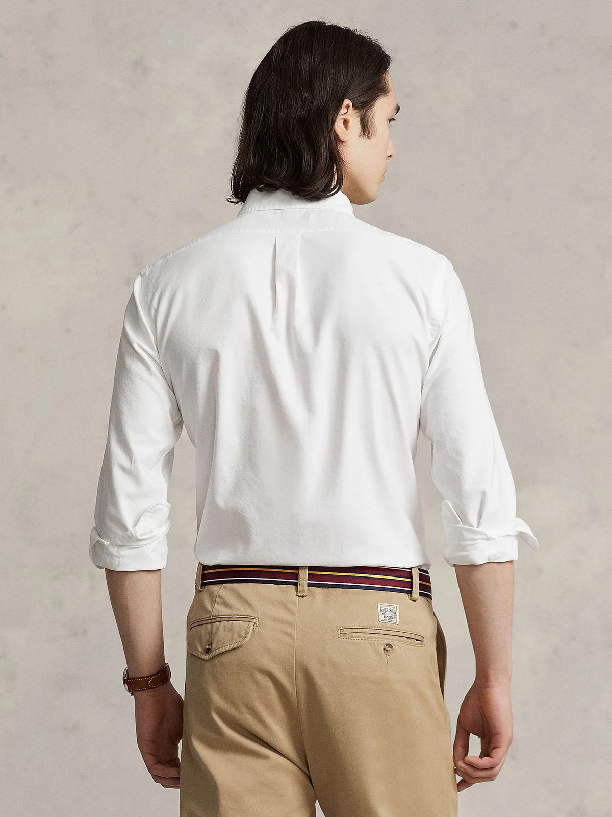 POLO RALPH LAUREN Áo Sơ Mi Nam Tay Dài Custom Fit Garment-Dyed Oxford Shirt