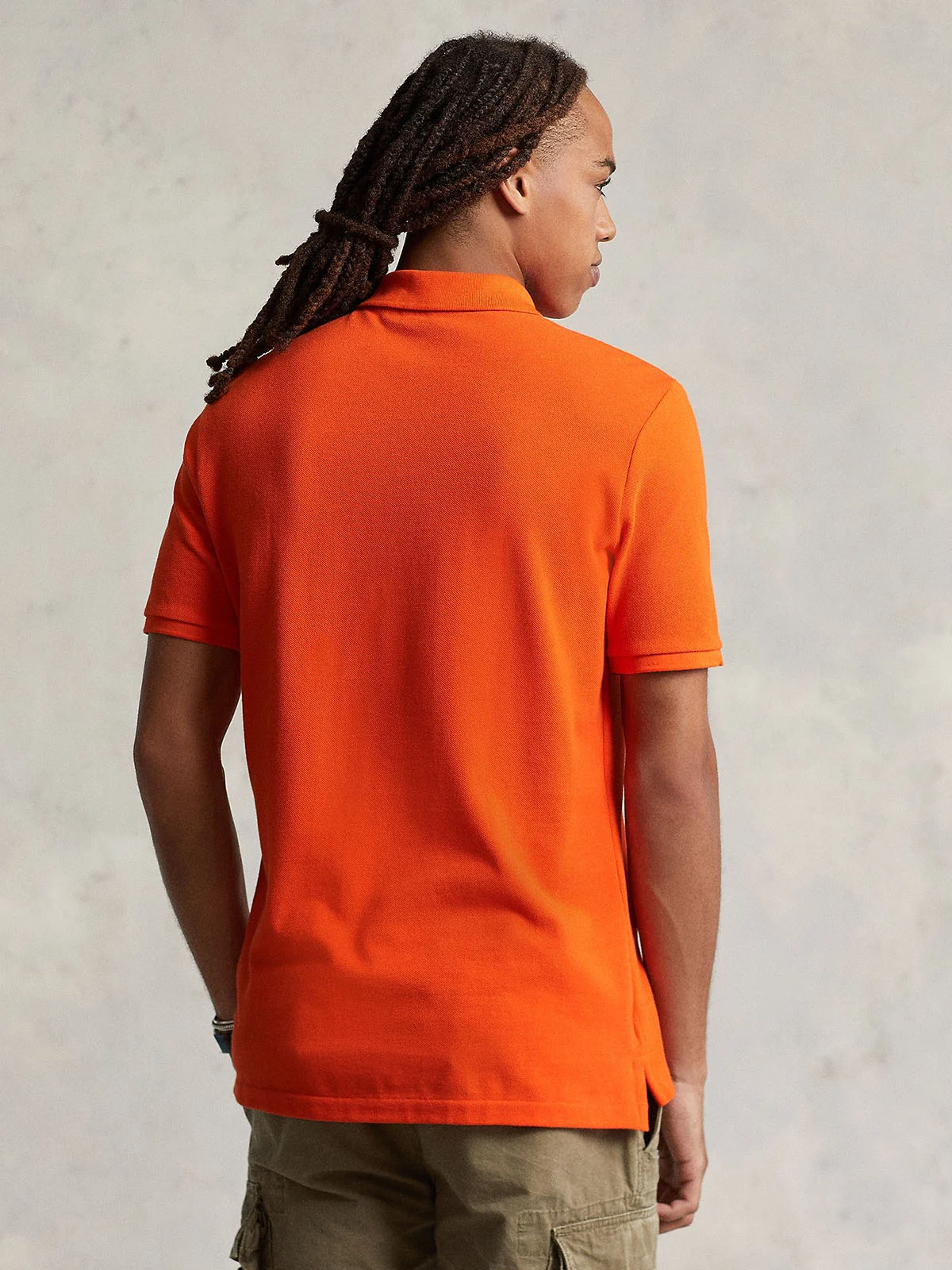 POLO RALPH LAUREN Áo Polo Nam Tay Ngắn Custom Slim Fit Mesh Polo Shirt