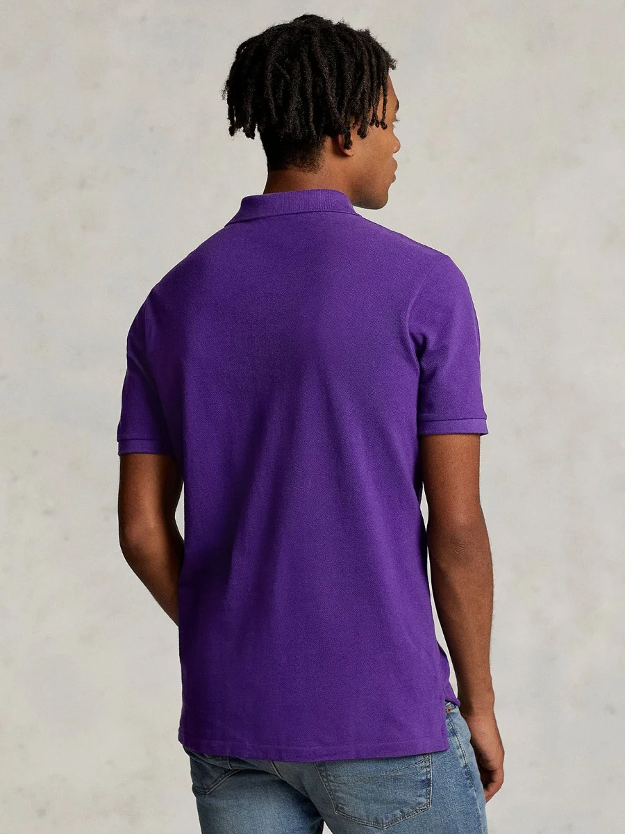 POLO RALPH LAUREN Áo Polo Nam Tay Ngắn Custom Slim Fit Mesh Polo Shirt