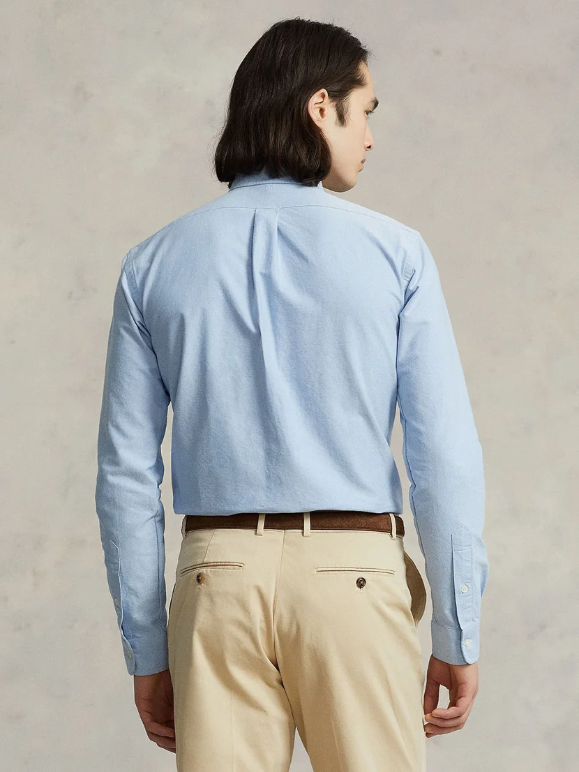 POLO RALPH LAUREN Áo Sơ Mi Nam Tay Dài Custom Fit Oxford Shirt
