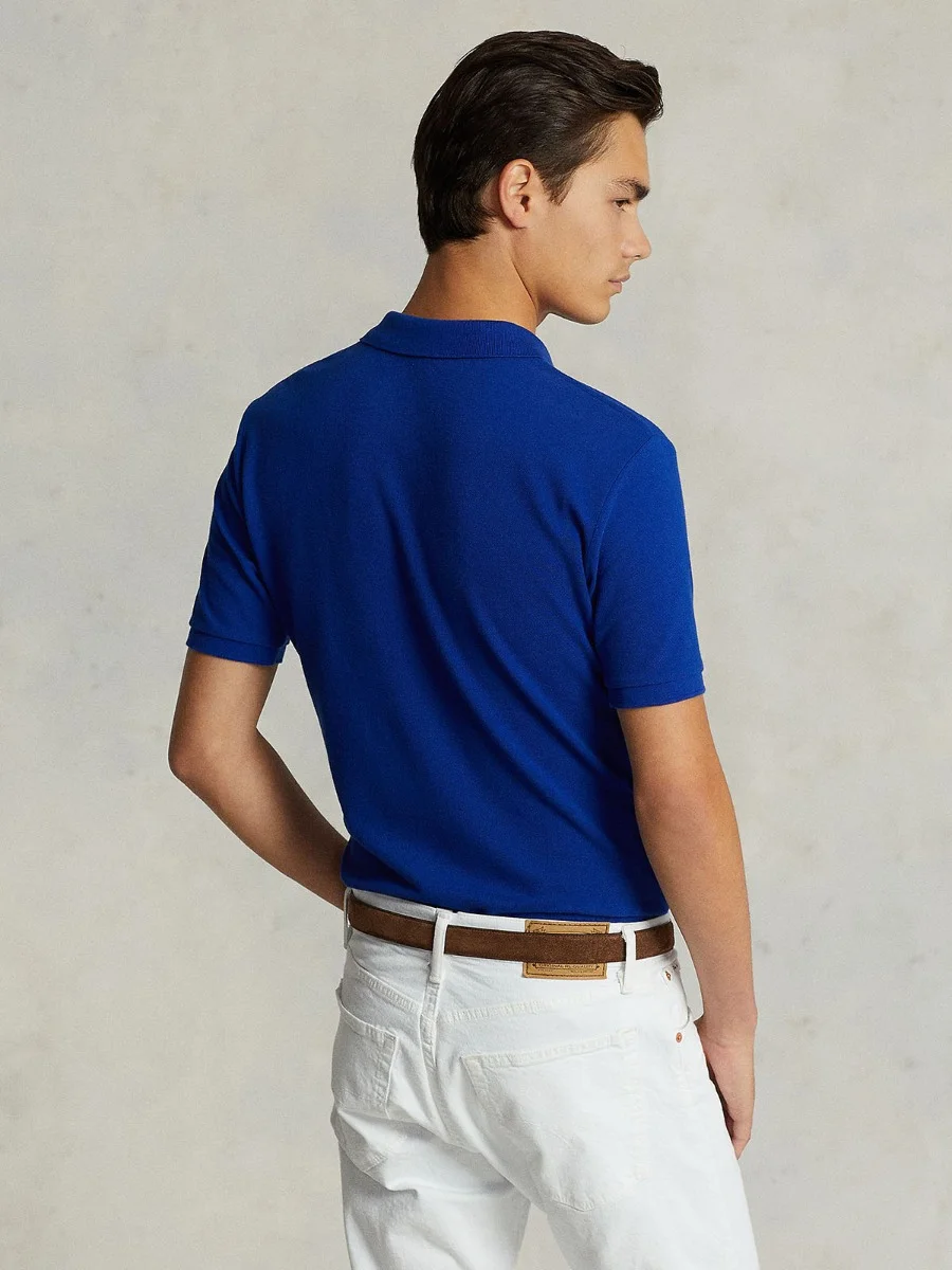POLO RALPH LAUREN Áo Polo Nam Tay Ngắn Slim Fit Mesh Polo Shirt