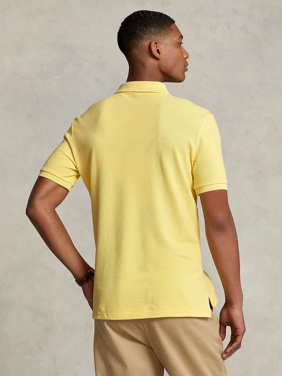 POLO RALPH LAUREN Áo Polo Nam Tay Ngắn Slim Fit Mesh Polo Shirt