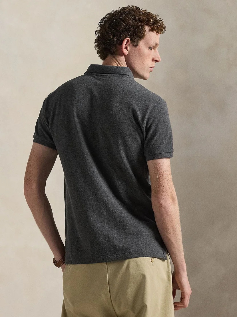 POLO RALPH LAUREN Áo Polo Nam Tay Ngắn Slim Fit Mesh Polo Shirt