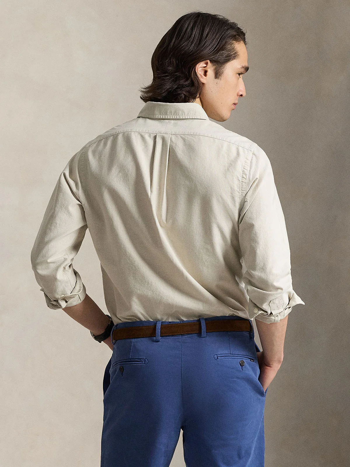 POLO RALPH LAUREN Áo Sơ Mi Nam Tay Dài The Iconic Oxford Shirt