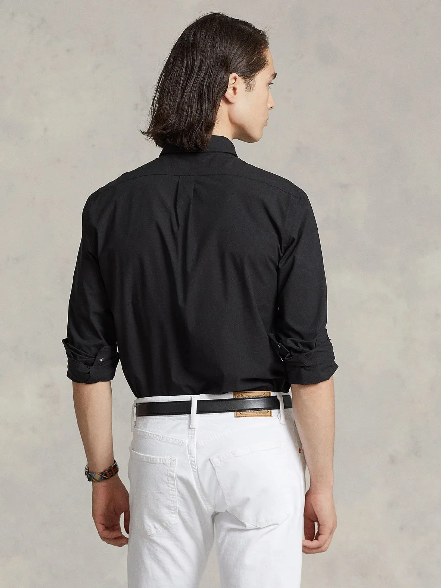 POLO RALPH LAUREN Áo Sơ Mi Nam Tay Dài Slim Fit Stretch Poplin Shirt