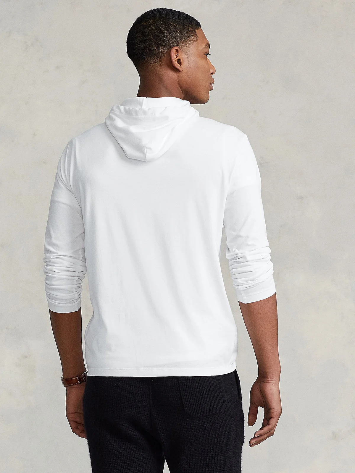 POLO RALPH LAUREN Áo Hoodie Nam Tay Dài Jersey Hooded T-Shirt