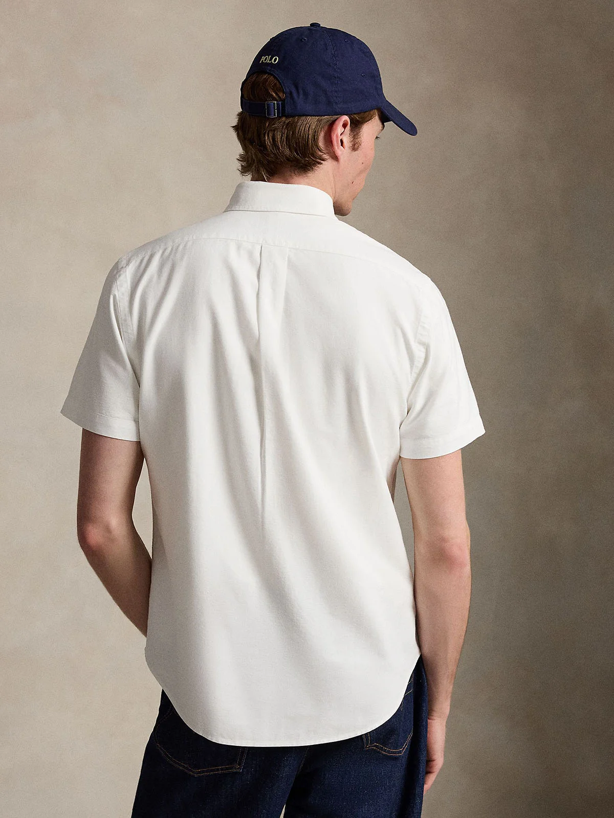 POLO RALPH LAUREN Áo Sơ Mi Nam Tay Ngắn Custom Fit Oxford Shirt