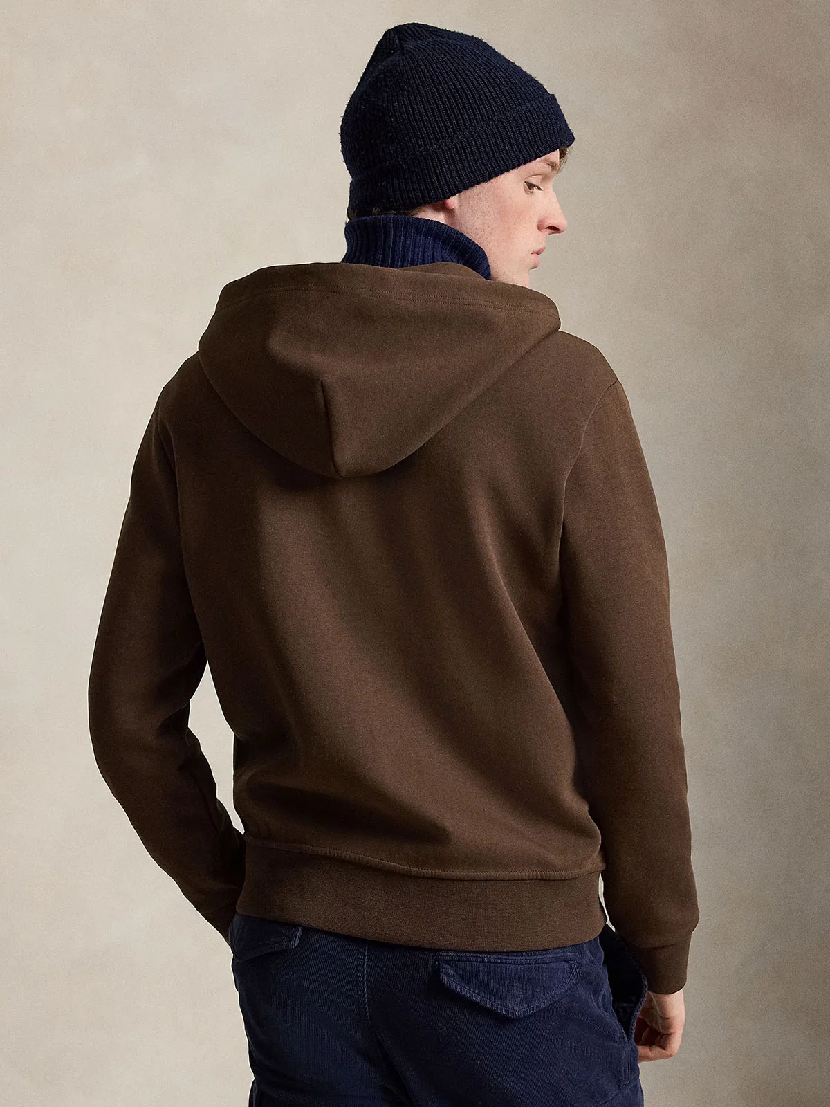 POLO RALPH LAUREN Áo Khoác Nam Tay Dài Double-Knit Full-Zip Hoodie