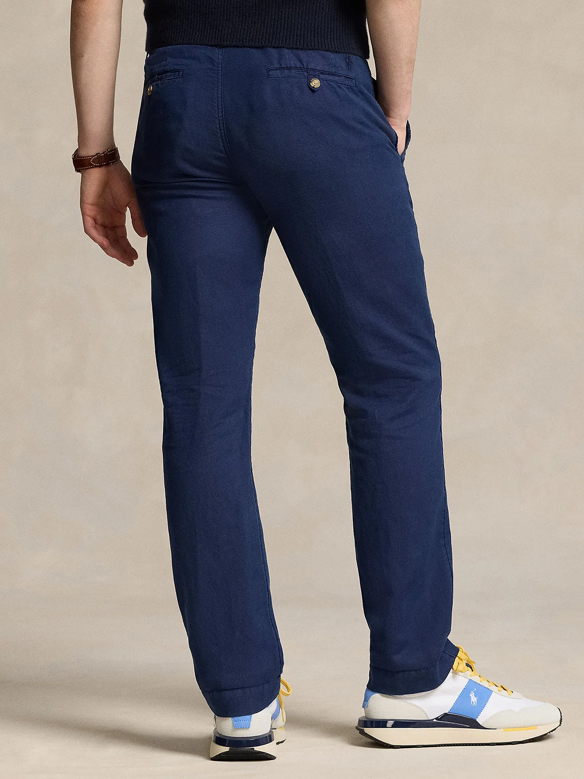 POLO RALPH LAUREN Quần Dài Nam Straight Fit Linen-Cotton Pant