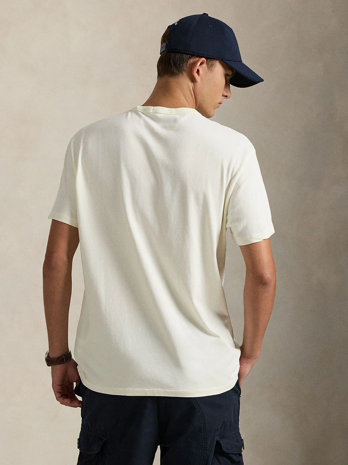 POLO RALPH LAUREN Áo Thun Nam Tay Ngắn Classic Fit Jersey Crewneck T-Shirt