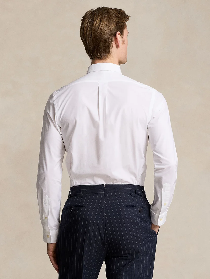 POLO RALPH LAUREN Áo Sơ Mi Nam Tay Dài Slim Fit Stretch Poplin Shirt