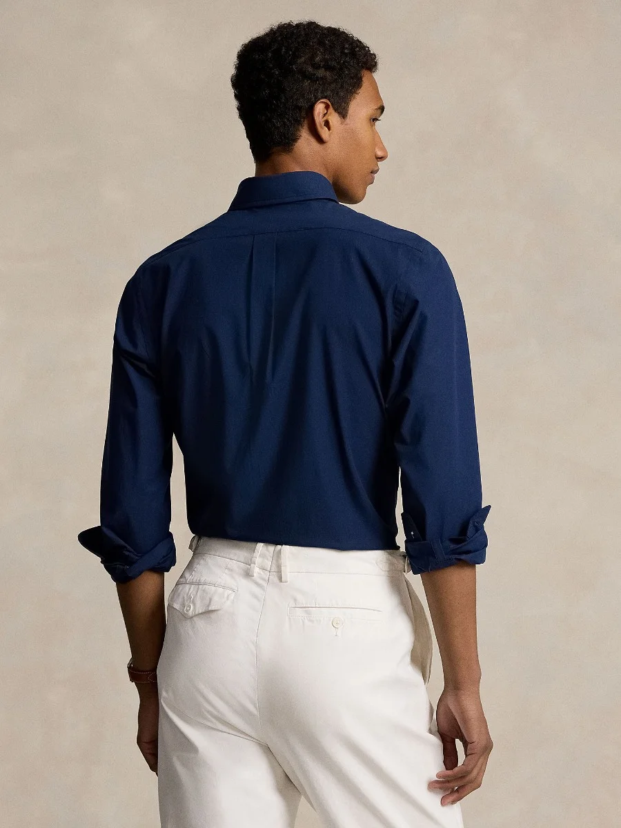 POLO RALPH LAUREN Áo Sơ Mi Nam Tay Dài Custom Fit Stretch Poplin Shirt