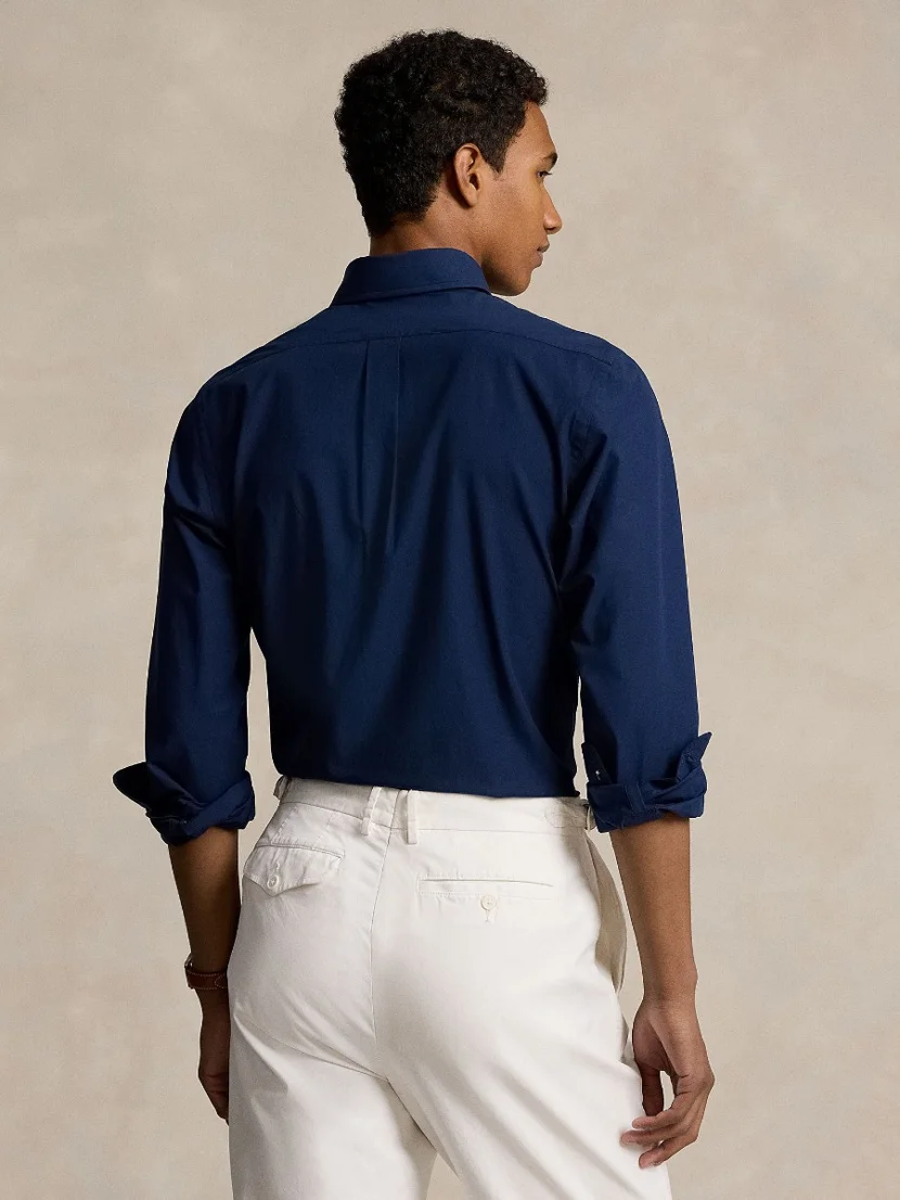 POLO RALPH LAUREN Áo Sơ Mi Nam Tay Dài Custom Fit Stretch Poplin Shirt