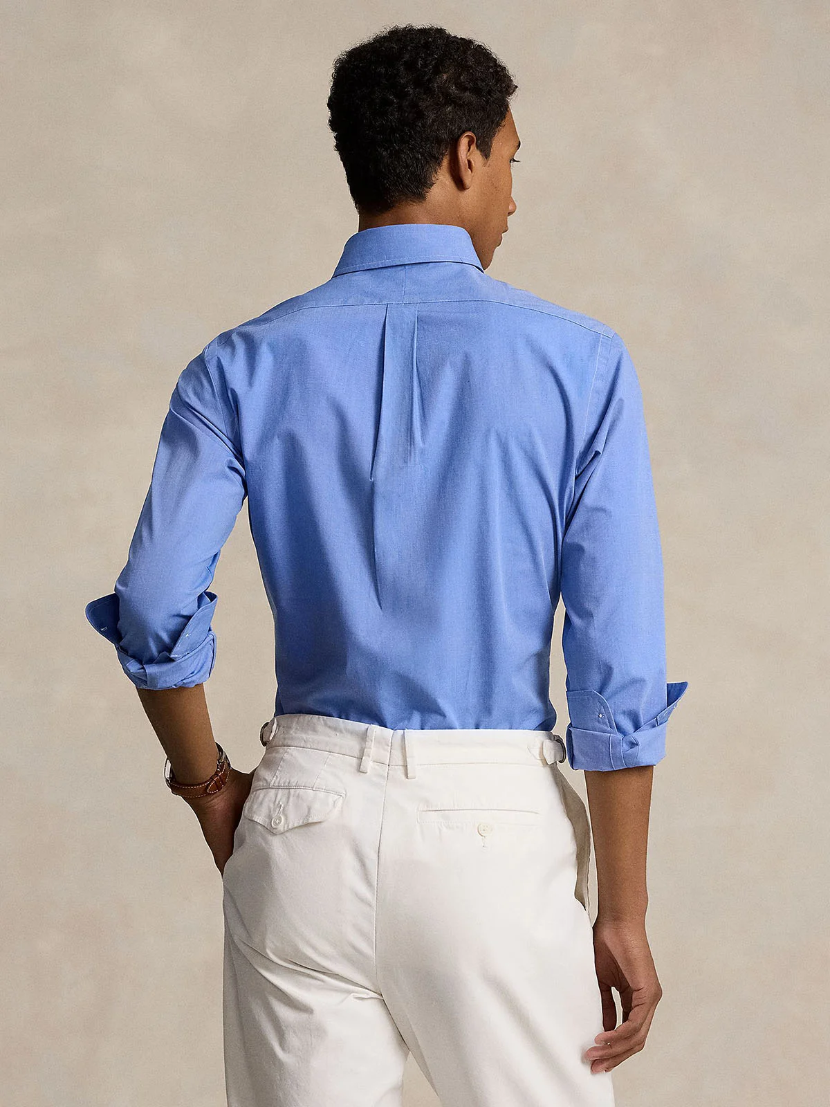 POLO RALPH LAUREN Áo Sơ Mi Nam Tay Dài Custom Fit Stretch Poplin Shirt
