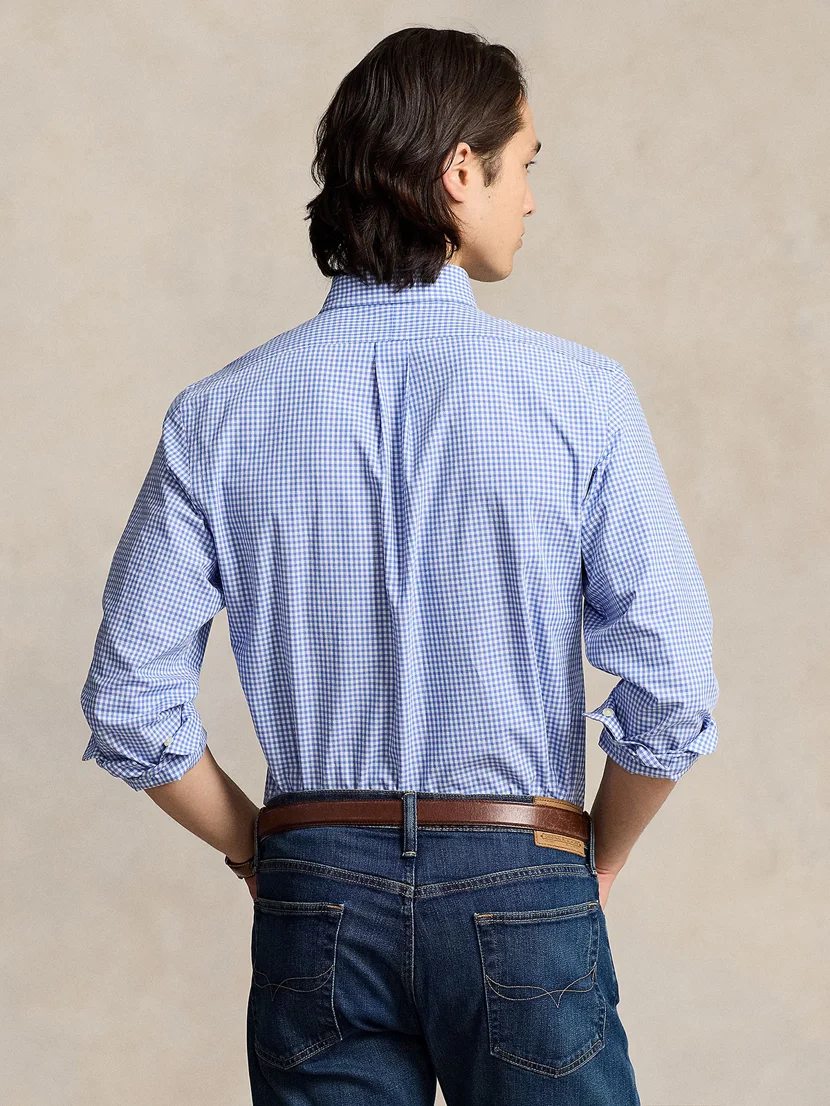 POLO RALPH LAUREN Áo Sơ Mi Nam Tay Dài Custom Fit Stretch Poplin Shirt