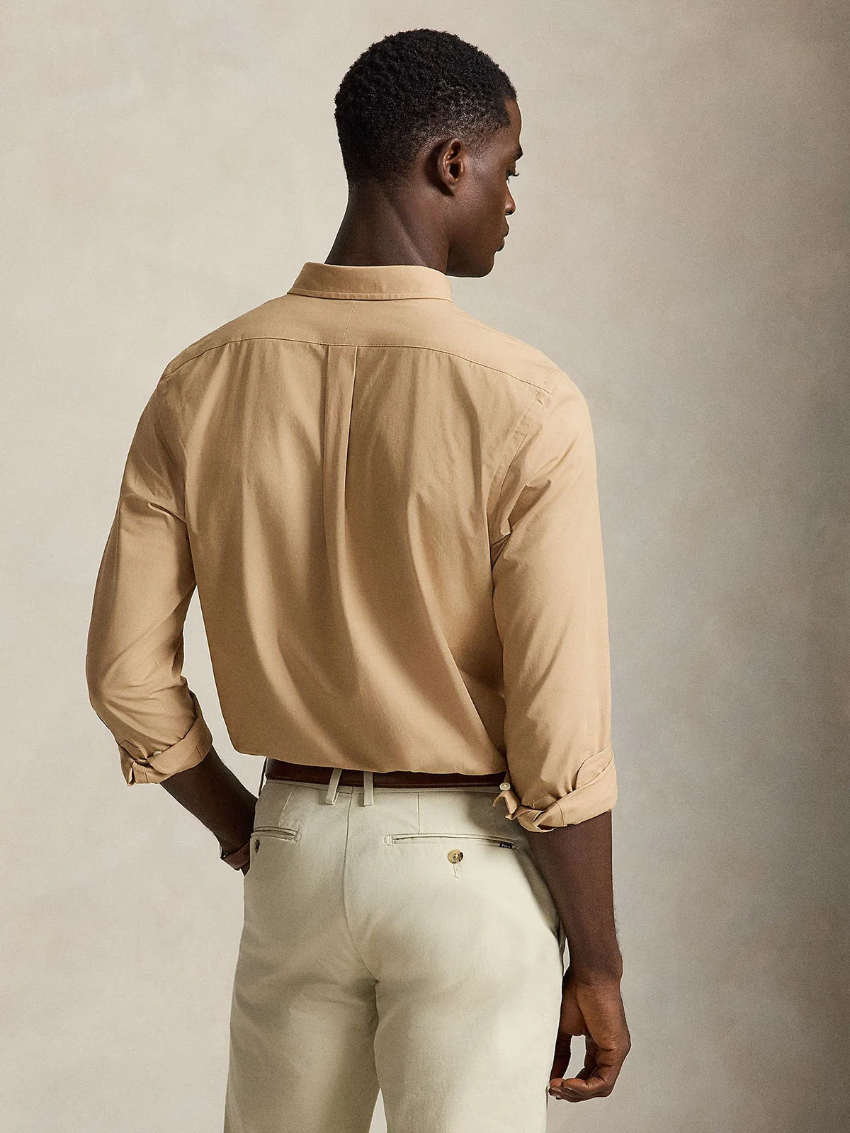 POLO RALPH LAUREN Áo Sơ Mi Nam Tay Dài Slim Fit Stretch Poplin Shirt