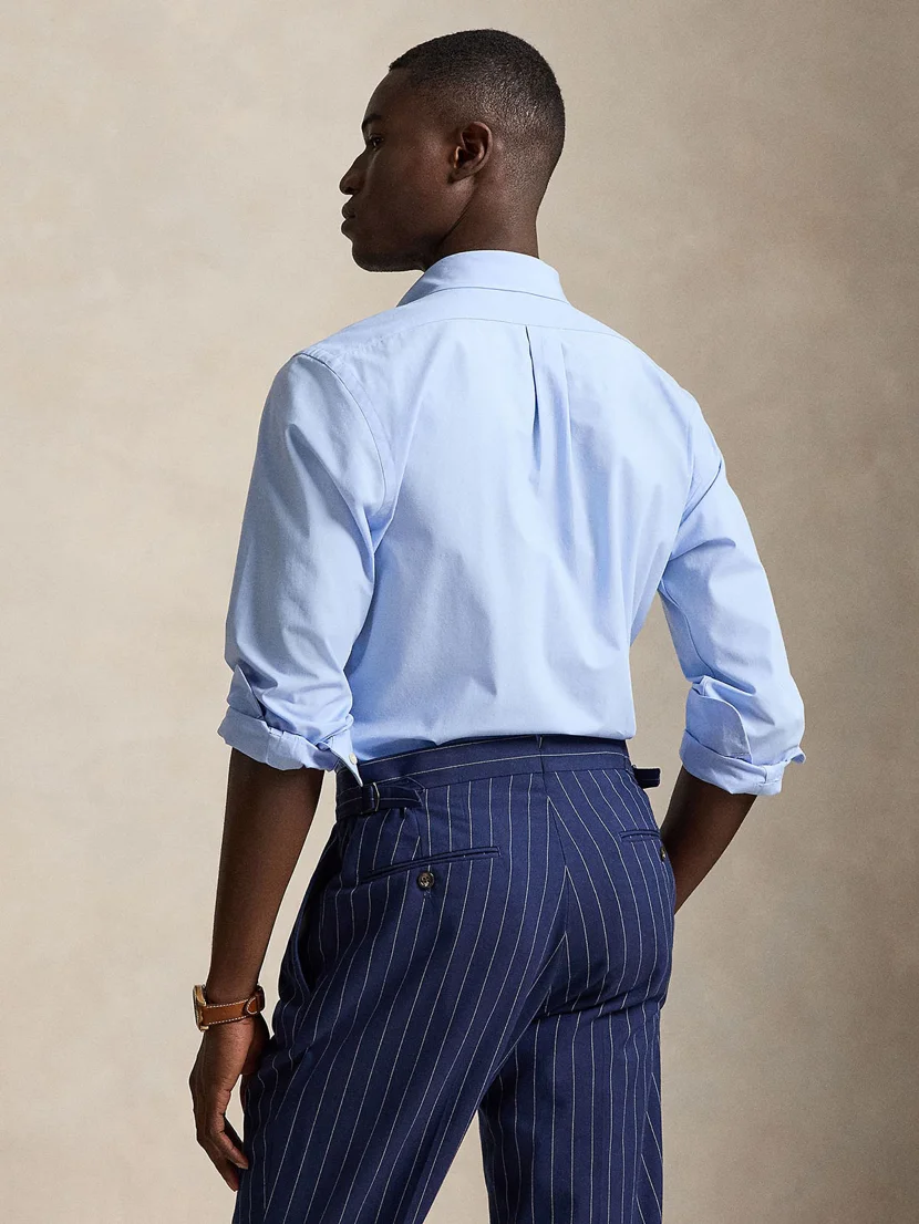 POLO RALPH LAUREN Áo Sơ Mi Nam Tay Dài Custom Fit Stretch Poplin Shirt