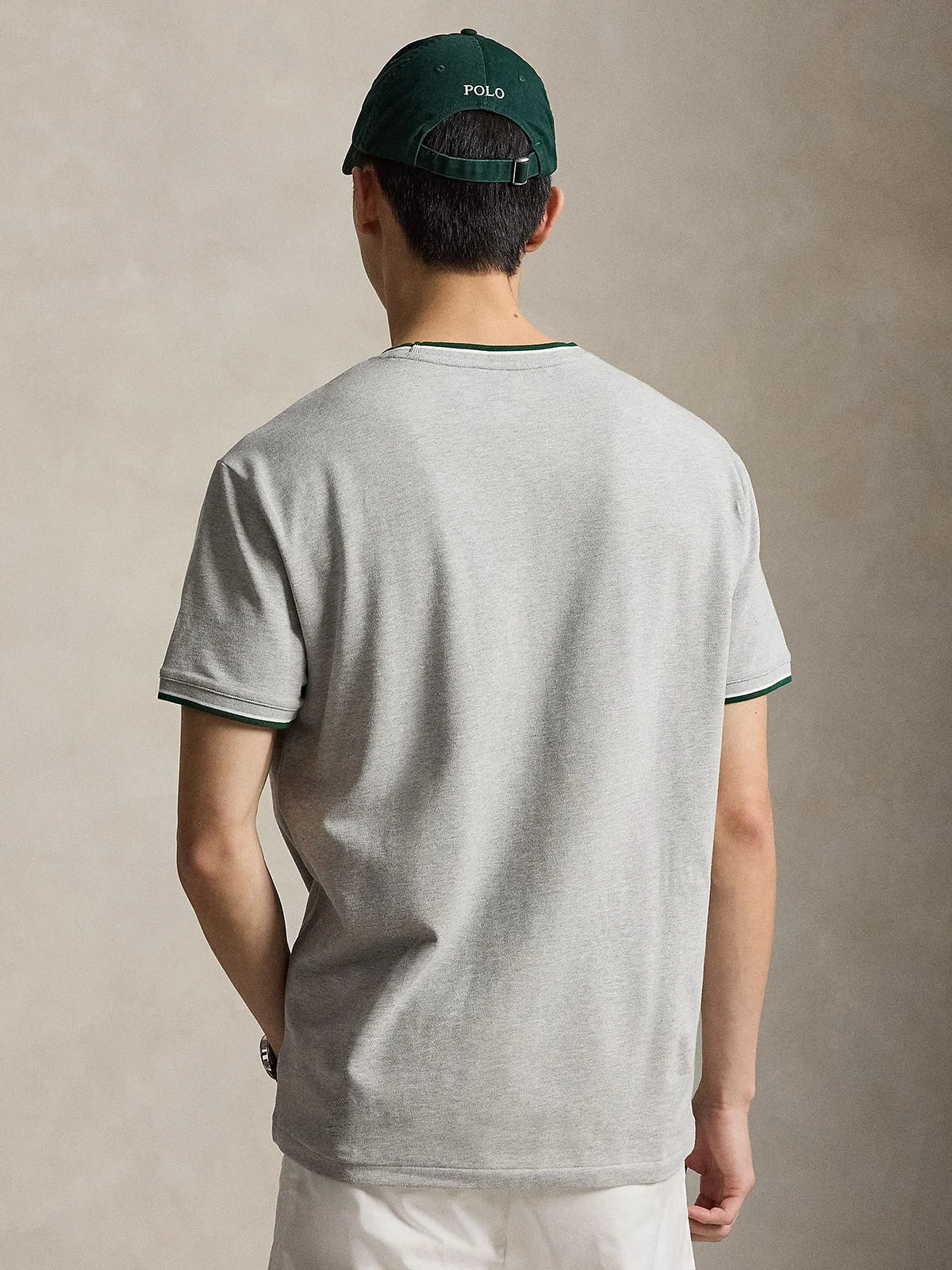 POLO RALPH LAUREN Áo Thun Nam Tay Ngắn Classic Fit Stretch Mesh T-Shirt