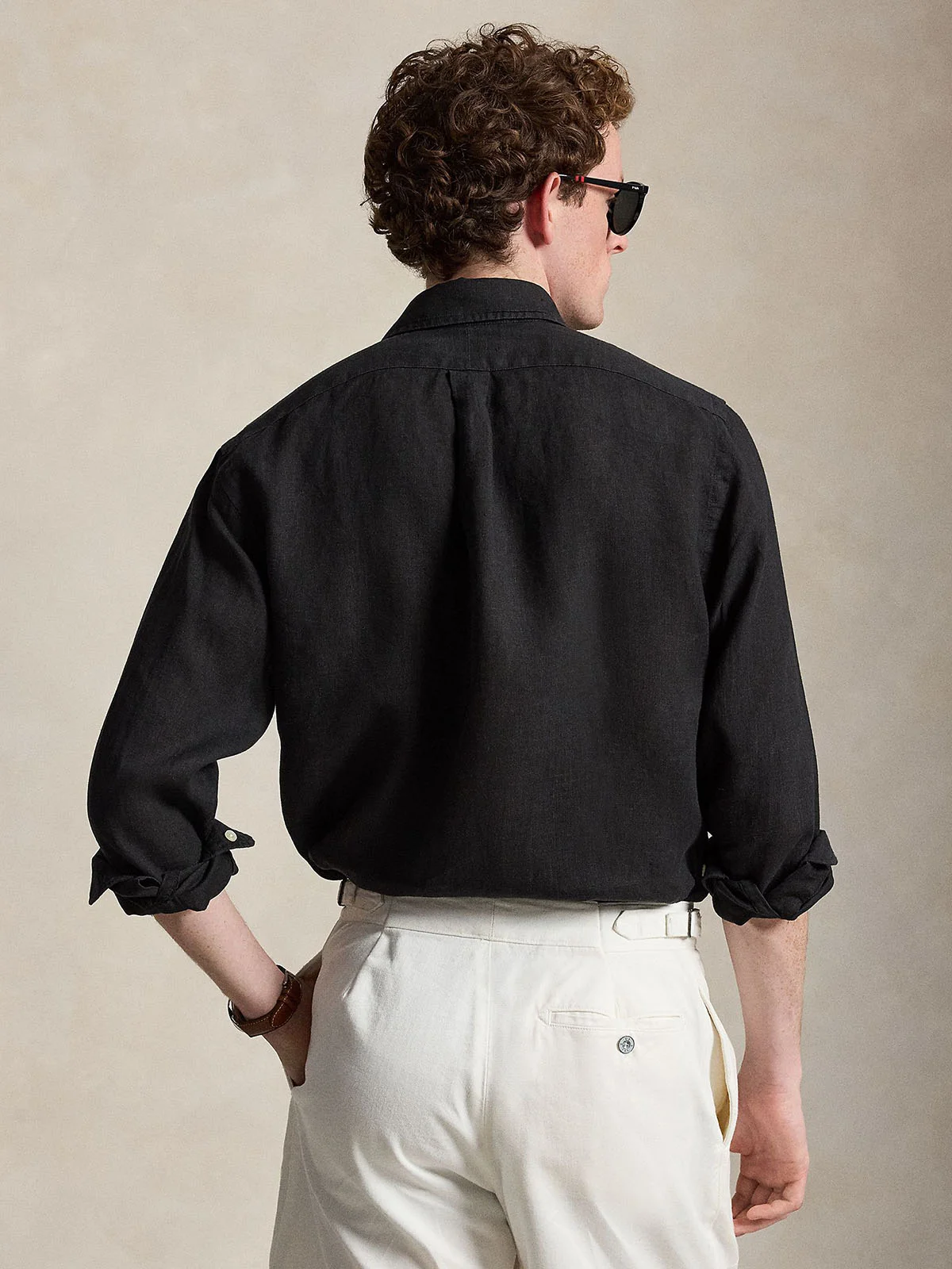 POLO RALPH LAUREN Áo Sơ Mi Nam Tay Dài Custom Fit Linen Shirt