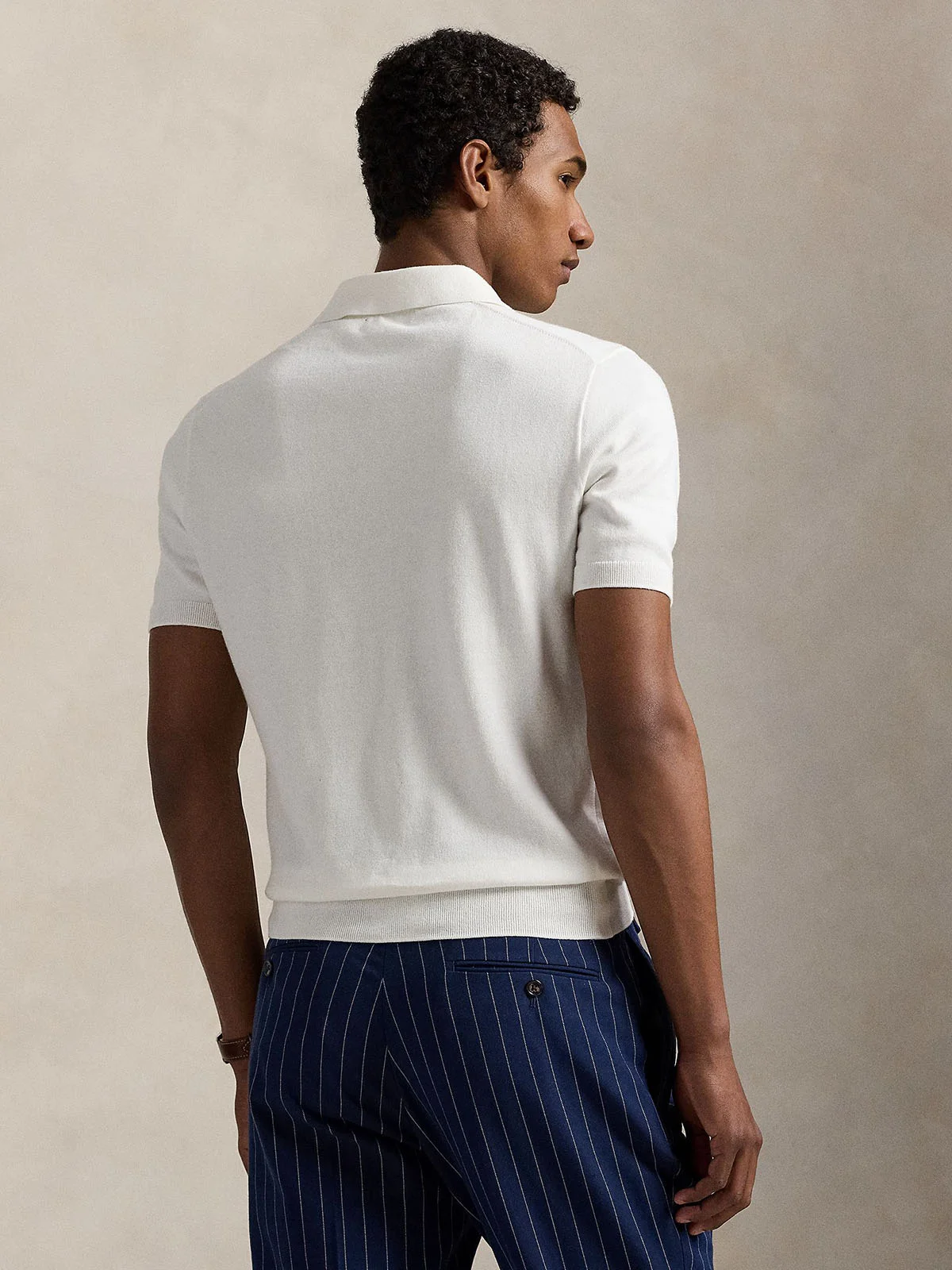 POLO RALPH LAUREN Áo Pullover Nam Tay Ngắn Cotton Polo Sweater