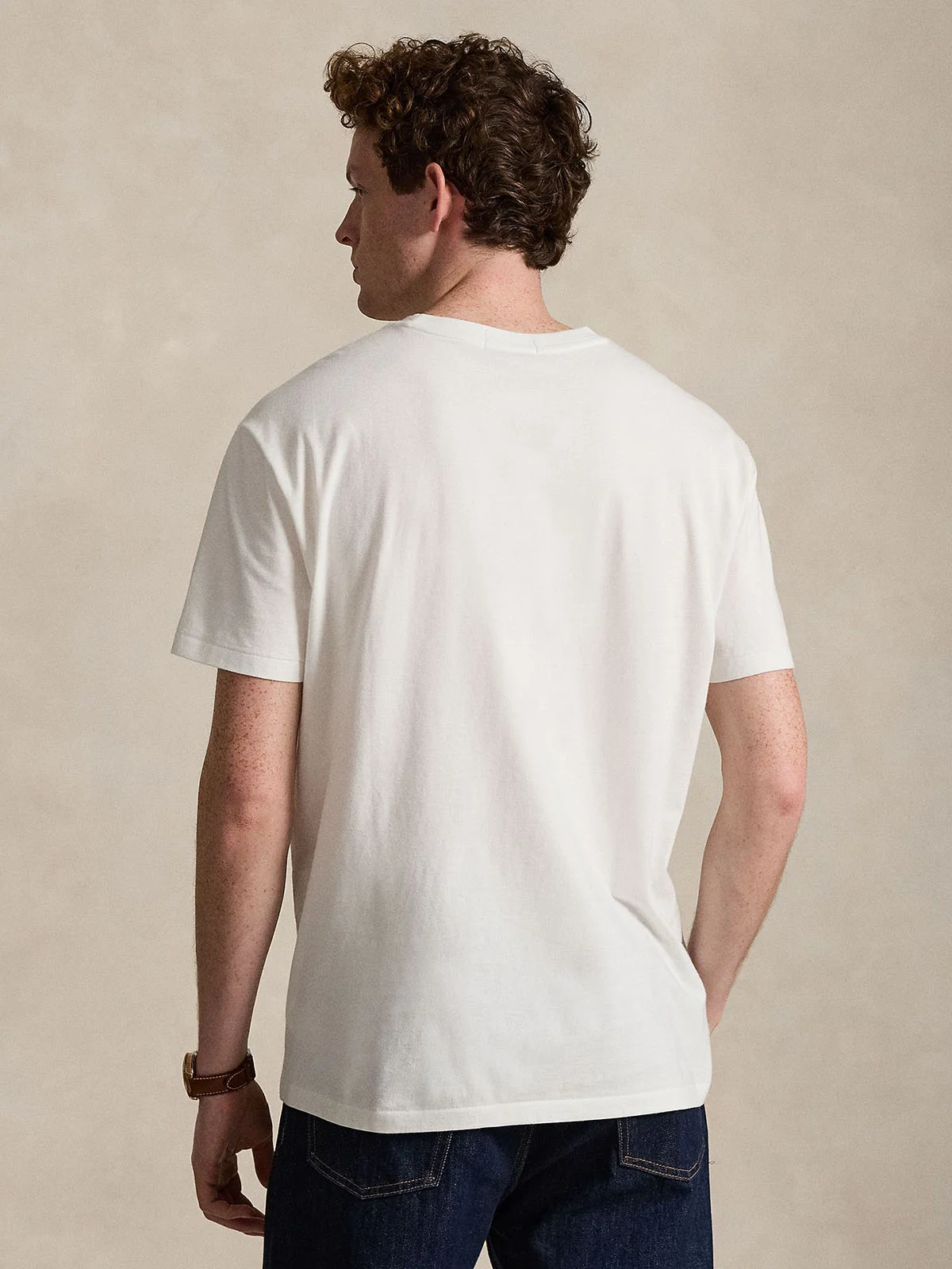 POLO RALPH LAUREN Áo Thun Nam Tay Ngắn Classic Fit Logo Jersey T-Shirt