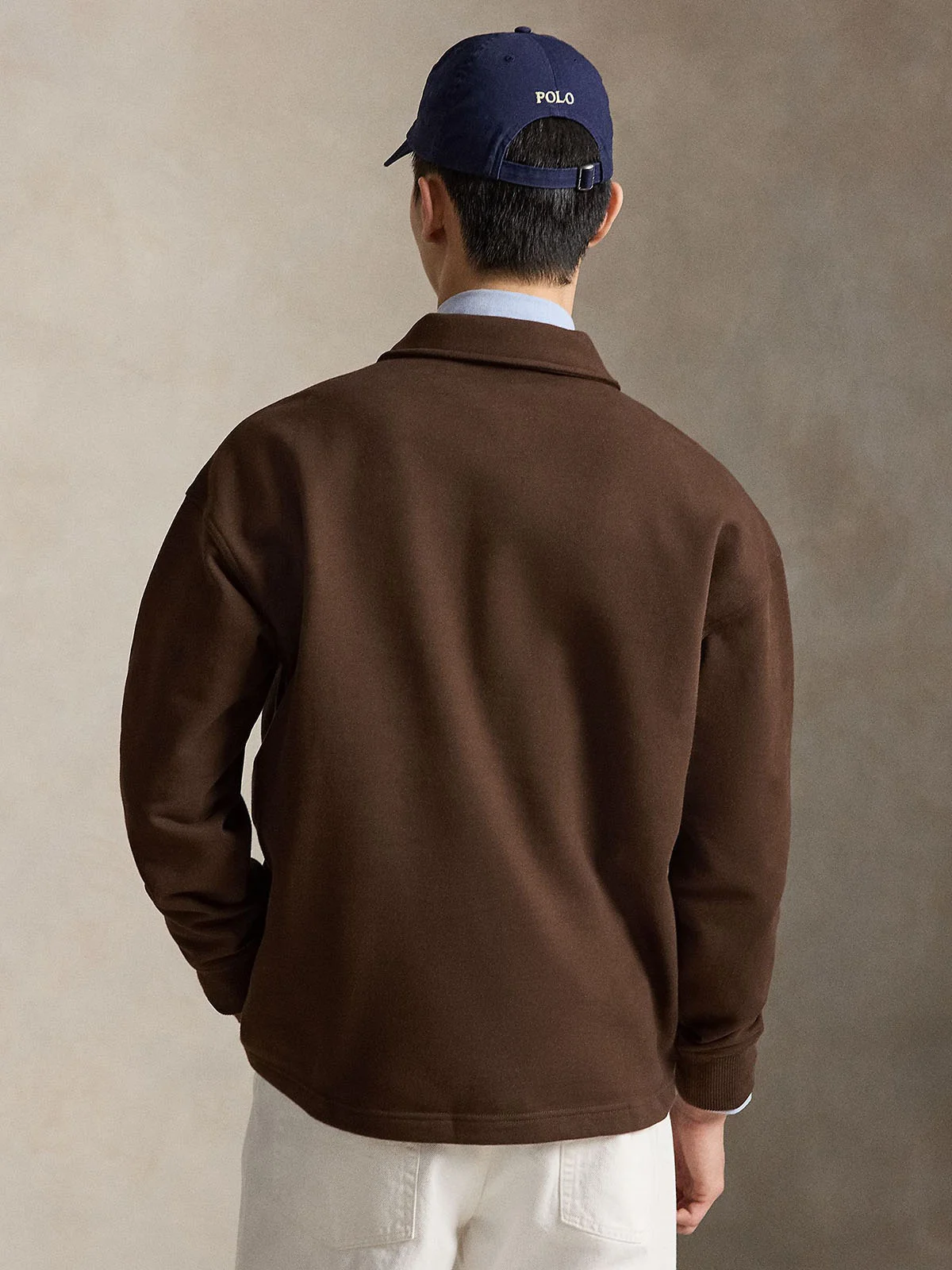 POLO RALPH LAUREN Áo Pullover Nam Tay Dài Relaxed Fit Logo Fleece Sweatshirt