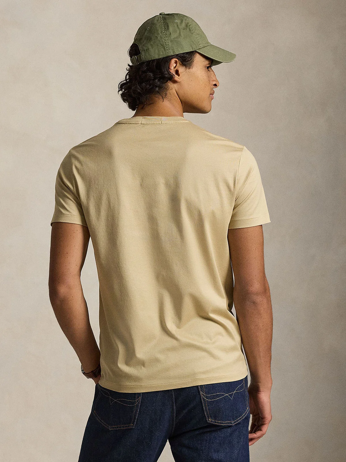 POLO RALPH LAUREN Áo Thun Nam Tay Ngắn Standard Fit Lisle T-Shirt