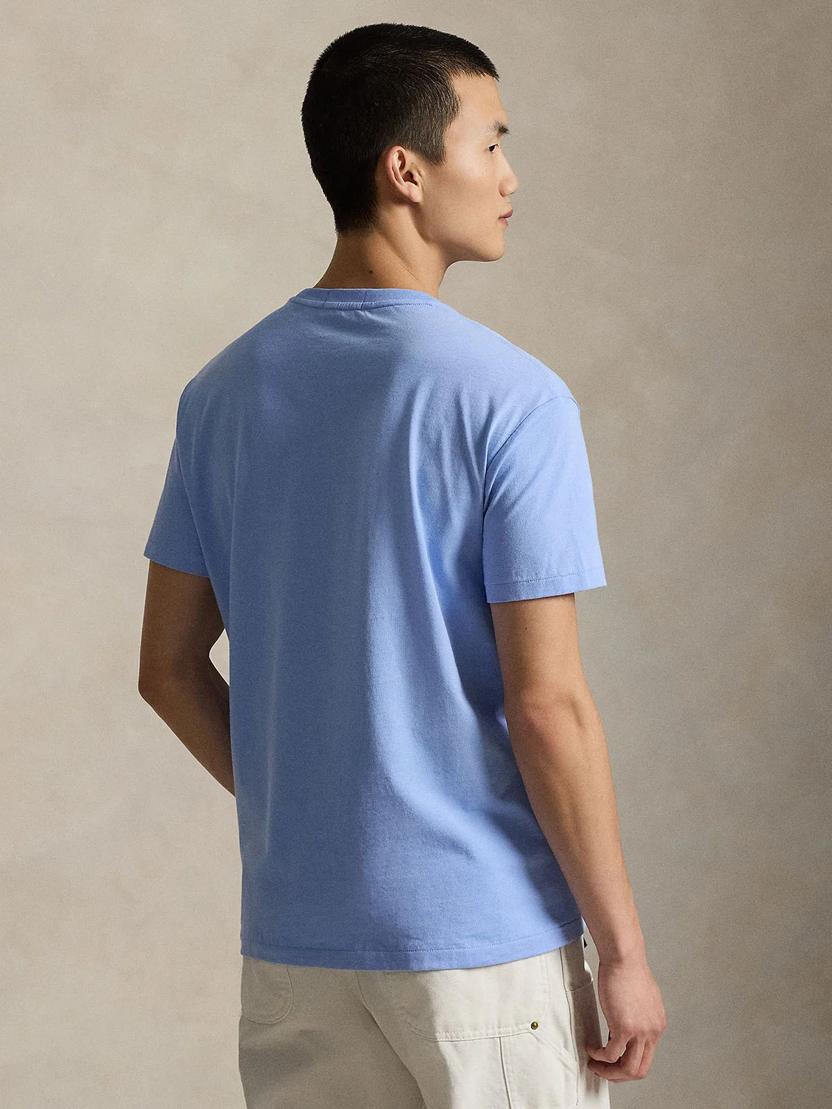 POLO RALPH LAUREN Áo Thun Nam Tay Ngắn Custom Slim Fit Polo Bear T-Shirt