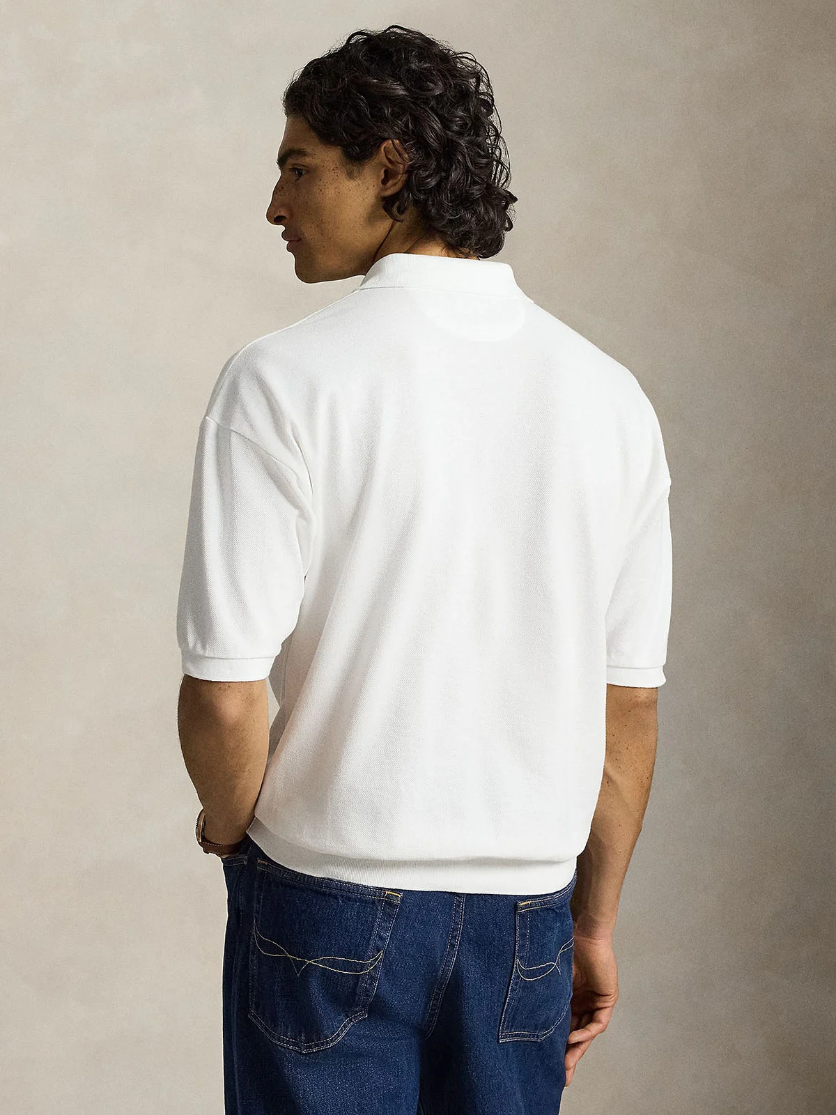 POLO RALPH LAUREN &Aacute;o Pullover Nam Tay Ngắn Relaxed Fit Mesh Polo Shirt