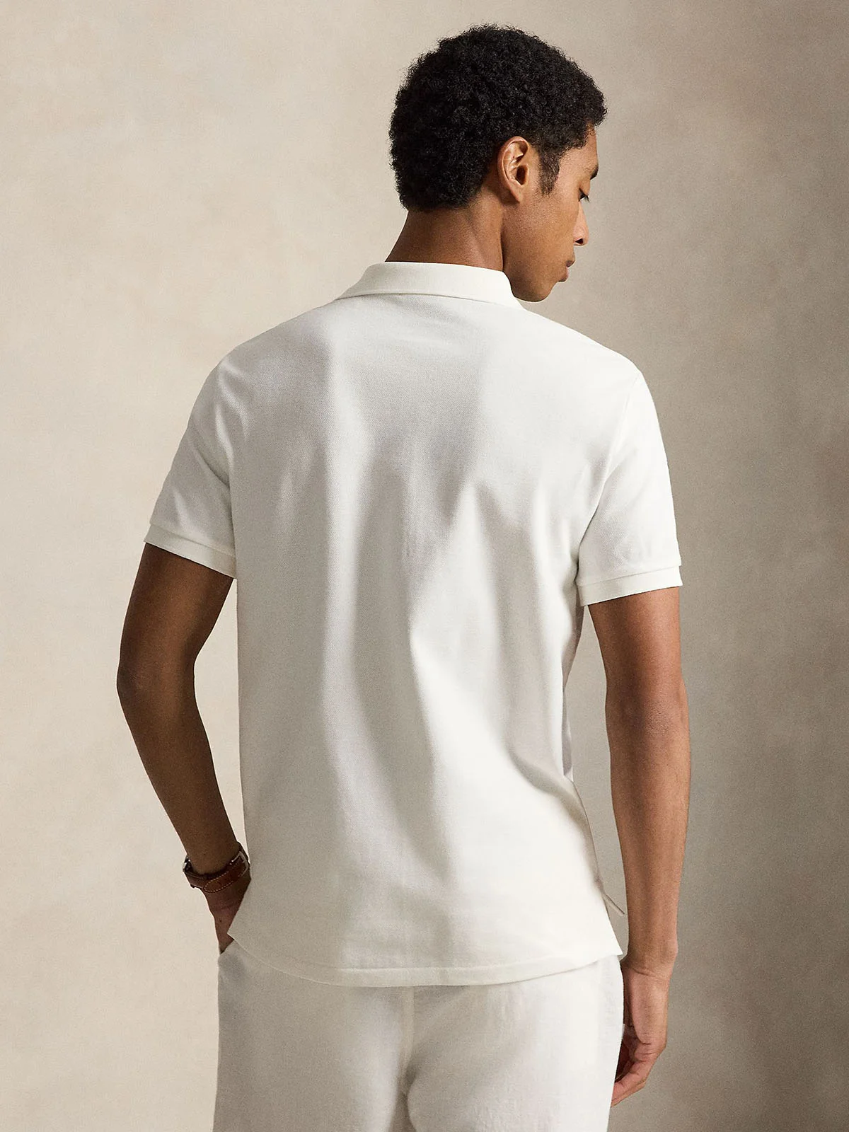 POLO RALPH LAUREN Áo Polo Nam Tay Ngắn Custom Slim Fit Big Pony Polo Shirt